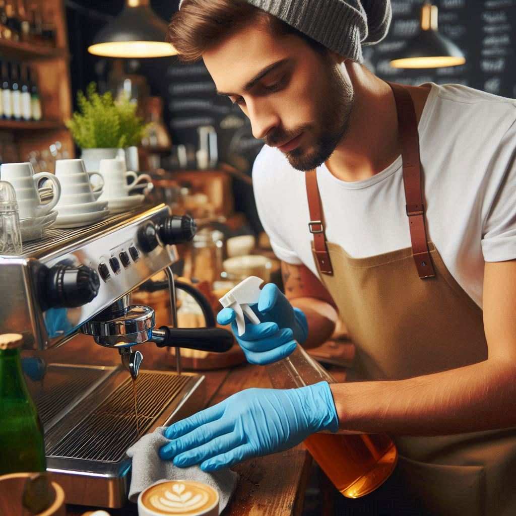 تمیز کردن دستگاه قهوه ساز 