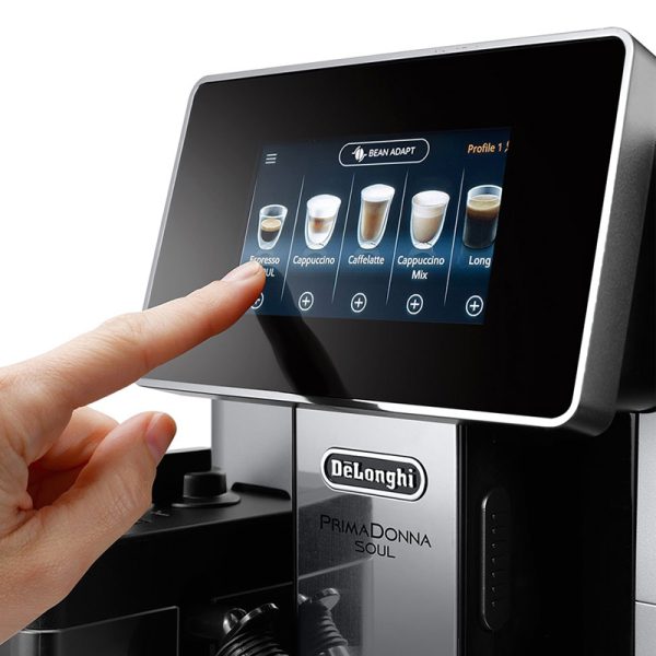 نحوه کار اسپرسو ساز دلونگی مدل 61055 PrimaDonna ECAM